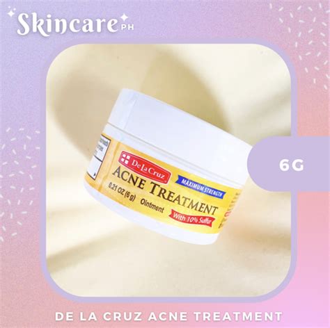 De La Cruz 10 Sulfur Ointment Maximum Strength Acne Treatment Lazada Ph