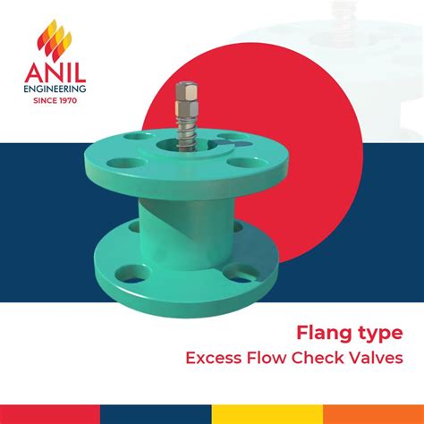 Flang Type Excess Flow Check Valves Anil Engineering