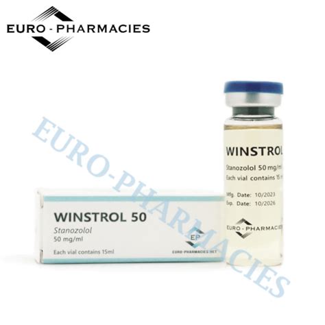 Winstrol Stanozolol Mg Ml Ml Vial Euro Pharmacies Usa