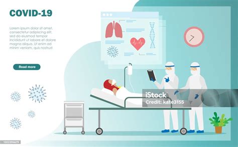 Dokter Dalam Pe Suit Diagnosis Pasien Covid19 Di Ruang Tekanan Negatif