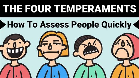 The Four Temperaments - How To Assess People Quickly - YouTube