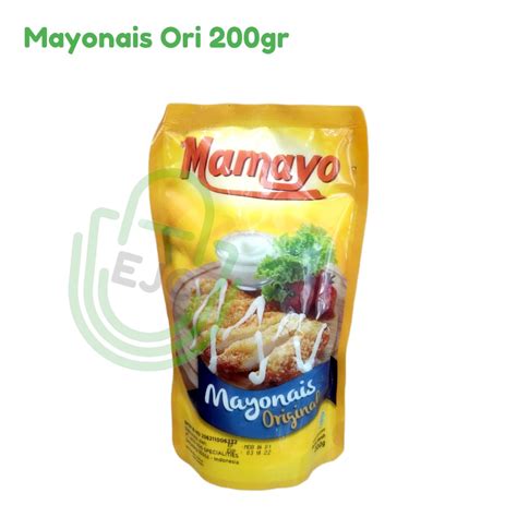 Jual Mamayo Mayonais Mayonnaise Mayones Mayo Original 200gr Shopee