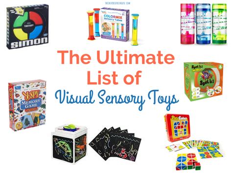 The Ultimate List Of Visual Sensory Toys For Kids The Inspired Treehouse