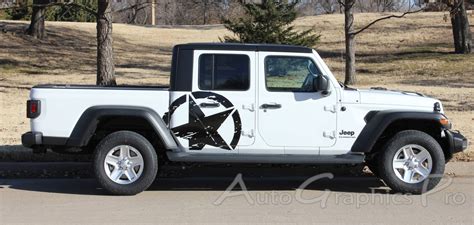 2020 2024 Jeep Gladiator Side Star Decal LEGEND SIDES Body Vinyl