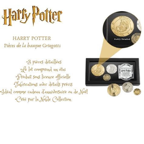 Pi Ces Des Gobelins De Gringotts Harry Potter La Boutique Du Sorcier