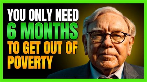 Any Poor Who Follows This Advice From Warren Buffett Becomes Rich In 6