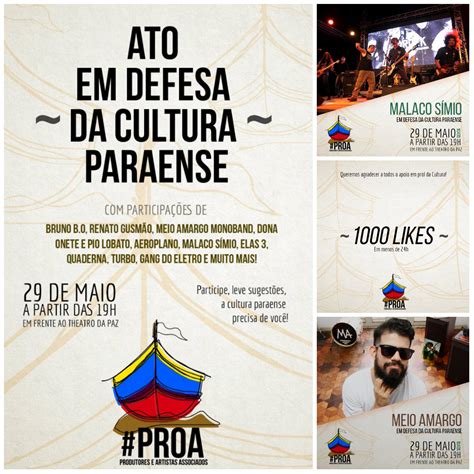 Holofote Virtual Jornalismo Cultural Proa Realiza Ato Em Defesa Da