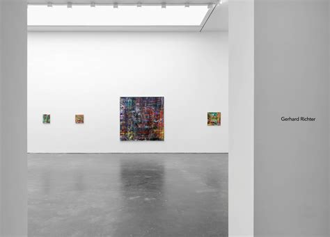 Gerhard Richter At David Zwirner New York Th Street United