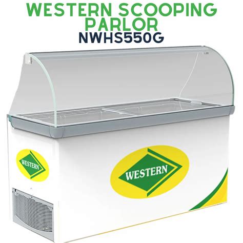 Medium Western Scooping Freezer Ice Cream Parlour NWHS550G HC At Rs