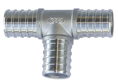 34 Stainless Steel Pex Tee 316ss Pipe Fitting Store