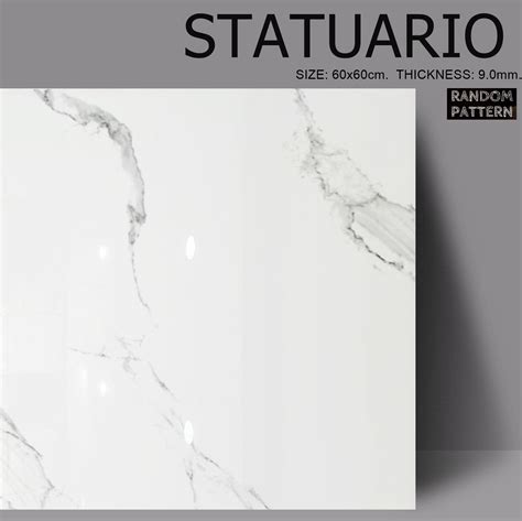 แกรนิตโต้ Statuario 60x60ซม