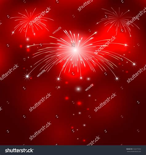 Fireworks Red Background Over 52 835 Royalty Free Licensable Stock