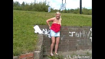 Blonde Babe Lenas Public Nudity And Busty Flashing English Girlfriends Showing XVIDEOS