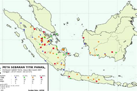 30 Titik Panas Terpantau Di Jambi ANTARA News