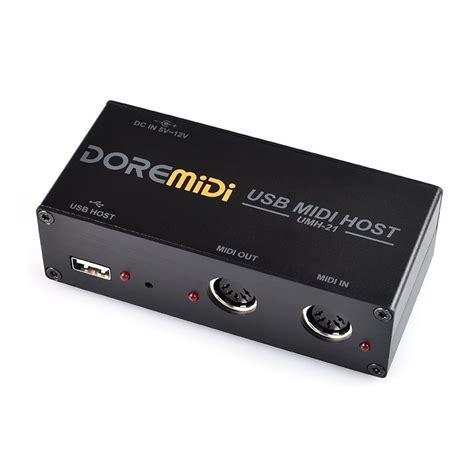 Doremidi High Speed Usb Midi Host Box Midi Host Usb To Midi Converter