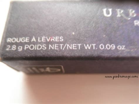 Urban Decay Revolution Lipstick Naked Review Swatches PINKRIMAGE