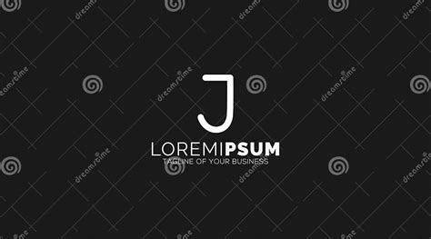 Letter J Logo Icon Design Template Elements Vector Color Sign Stock