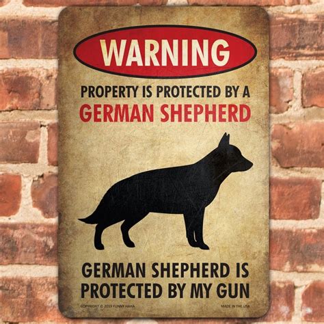 German Shepherd Sign Etsy