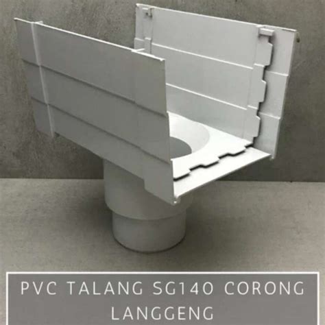 Jual Corong Buangan Talang Air Pvc Kotak Sg 140 4 Inch Langgeng Di