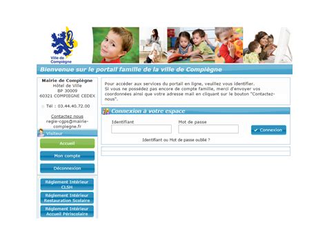 Page D Accueil Educartable Portail Familles