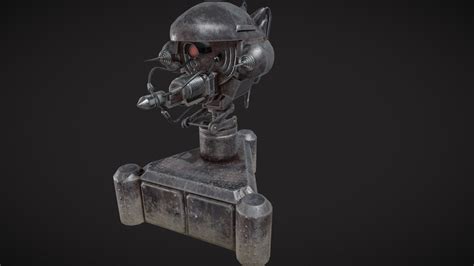 Fo Style Enclave Turret D Model By Coolerthancoolestguy