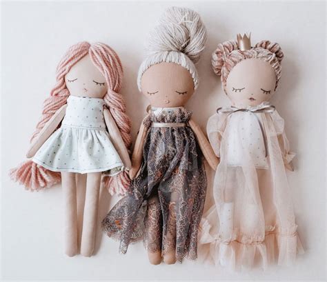 Full Size Rag Doll Sewing Patterns With Clothes Vargamaisy