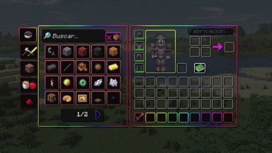 Animated Rgb Gui Texture Pack Para Minecraft