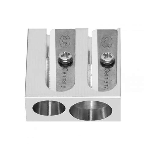 Double Hole Metal Pencil Sharpener Stationery And Pens From Crafty