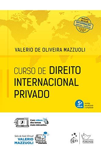 CURSO DE DIREITO INTERNACIONAL PRIVADO By Valerio De Oliveira Mazzuoli