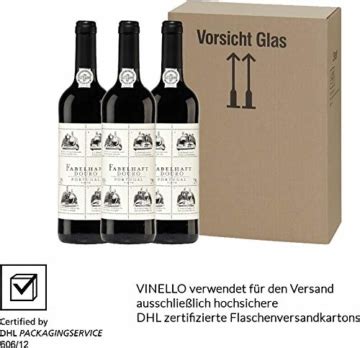 VINELLO 3er Weinpaket Rotwein Fabelhaft Tinto Douro DOC 2019