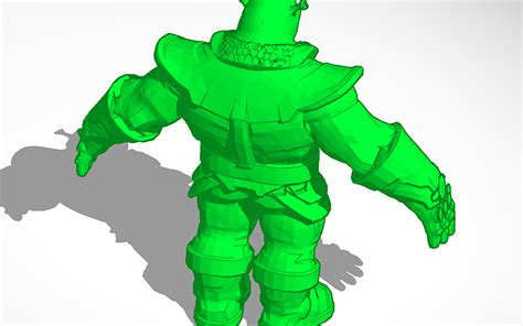 3D design Shrek - Tinkercad