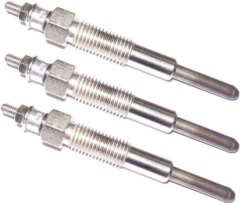 HVACSTAR 3pcs Glow Plug SBA185366060 For New Holland Tractor 1215 1220