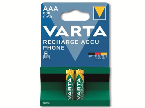 Varta Akku Nimh Micro Aaa Hr V Mah Accu Phone Er Pack