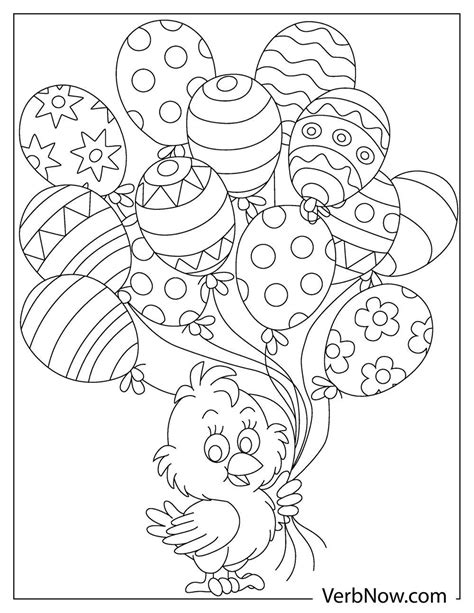 Free Balloon Coloring Pages Printable