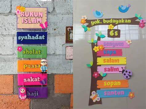 Ide Hiasan Dinding Kelas Kreatif Tingkatkan Semangat Belajar