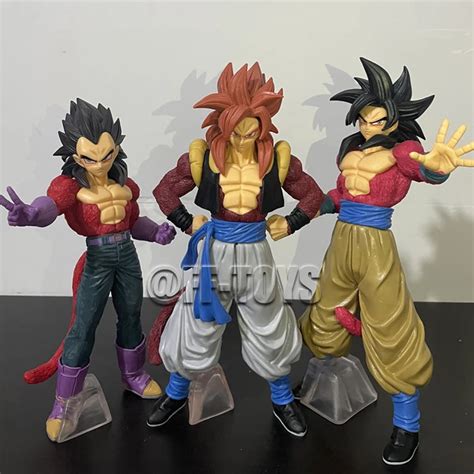 25cm Anime Dragon Ball Gogeta Ssj4 Figure Super Saiyan 4 Son Goku