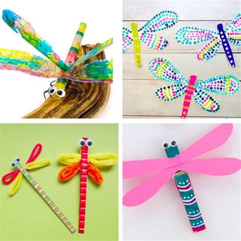 20 Pretty Dragonfly Crafts For Kids Kids Craft Room