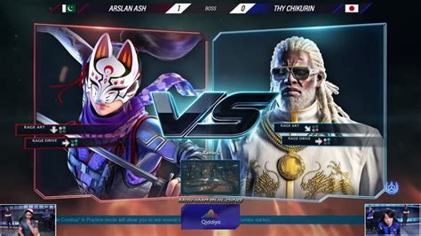 Arslan Vs Thy Chikurin Japan Vs Pakistan TEKKEN 7 Nations Cup Day 2