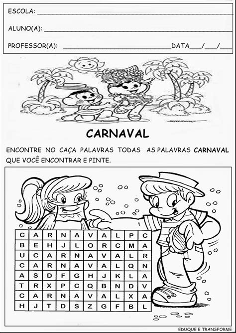 Atividades De Carnaval Atividades Atividades Sobre O Carnaval Porn