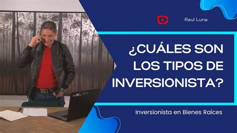 Cuáles son los tipos de inversionistas YouTube