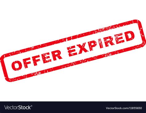 Offer Expired Clip Art