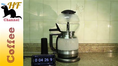 Making Coffee With The Kitchenaid Siphon Filter Youtube