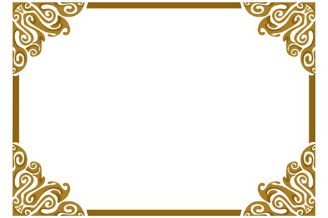 Gold Liquid Border Frame Ornament Design 49085490 Vector Art at Vecteezy