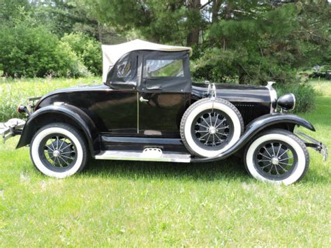 Rare 1980 Shay Super Deluxe Roadster Ford Model A 192829 Replica Runs