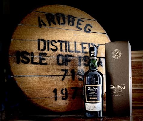 Ardbeg Rare Cask Single Cask No 1 AND Large Ardbeg Cask End Luxury