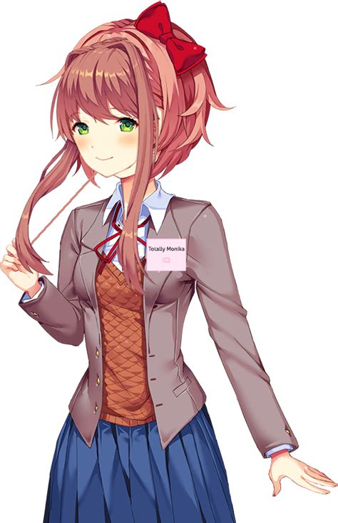 Download Doki Doki Literature Club Monika Character