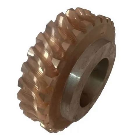 Round Heavy Vehicle Bronze Worm Gear For Automobile Industry At Rs