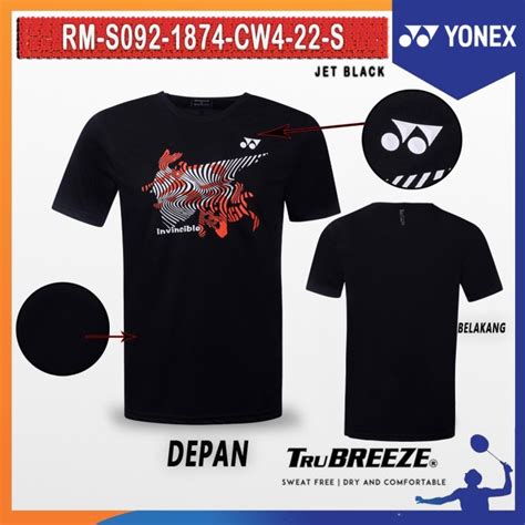 Jual Yonex Jersey Kaos Yonex Badminton Comfort Wear Rm Rm