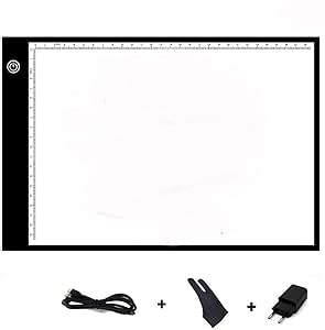 Tablette Lumineuse A3 Ultramince Portable Lumineuse Dessin LED Plaque