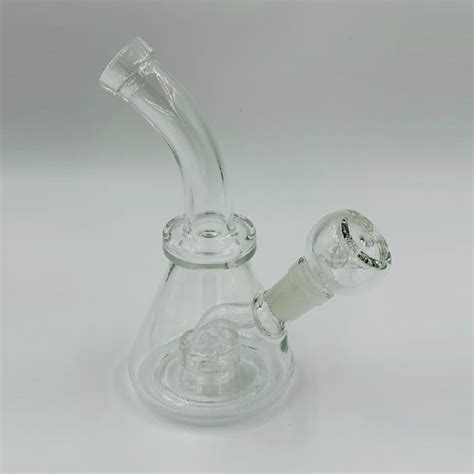 6 Single Disk Perc Mini Bong Nimbus Imports